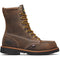 Thorogood Men's American Heritage 8" Moc Toe BLK 90 Work Boot - Brown - 804-4398 7 / Medium / Brown - Overlook Boots