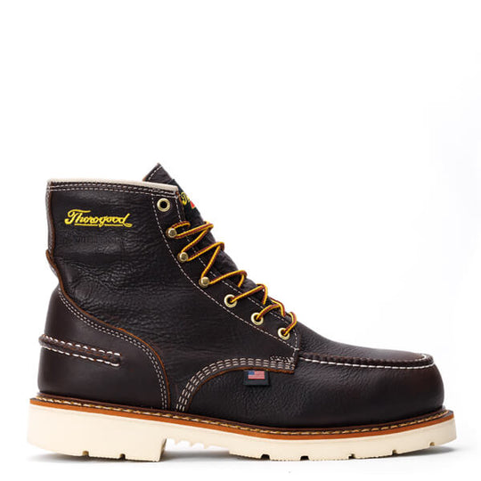 Thorogood Men's 1957 Series 6" Steel Toe Waterproof Made in USA Work Boot - 804-4940 - Overlook Boots