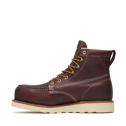 Thorogood Men's American Legacy 6" Nano Toe Slip Resistant Work Boot - Brown - 804-6120 - Overlook Boots
