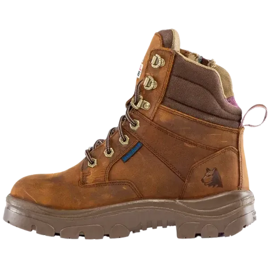 Steel Blue Women's Southern Cross Steel Toe Water Resistant Work Boot - Brown - 812859 - Overlook Boots