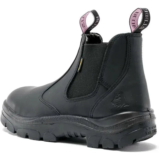 Steel Blue Women's Hobart Ladies 6" Steel Toe Water Resistant Work Boot - Black - 812891 - Overlook Boots