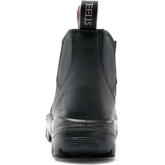 Steel Blue Women's Hobart Ladies 6" Steel Toe Water Resistant Work Boot - Black - 812891 - Overlook Boots