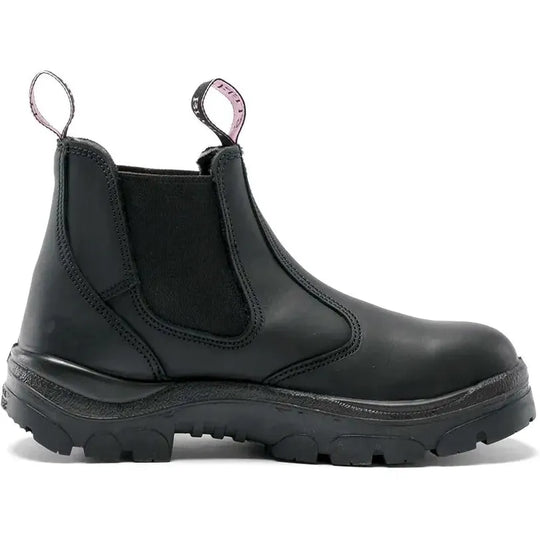 Steel Blue Women's Hobart Ladies 6" Steel Toe Water Resistant Work Boot - Black - 812891 - Overlook Boots