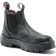 Steel Blue Women's Hobart Ladies 6" Steel Toe Water Resistant Work Boot - Black - 812891 5 / Wide / Black - Overlook Boots