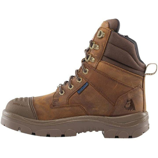 Steel Blue Men's Southern Cross 6" Steel Toe Water Resistant Work Boot - Brown - 812969 - Overlook Boots