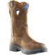 Steel Blue Men's Blue Heeler Met Steel Toe Waterproof Western Work Boot -Brown- 813904 7 / Medium / Brown - Overlook Boots