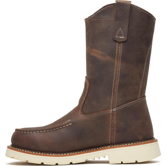Thorogood American Heritage Bota de Trabajo Wellington para Hombre, 11 Pulgadas, Punta Moc - Café - 814-3311 - Imagen 3