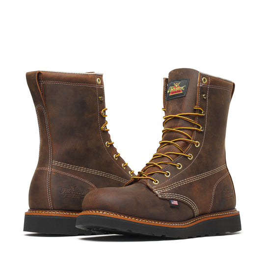 Thorogood Men's American Heritage 8" Work Boot - Brown - 814-4261 - Overlook Boots