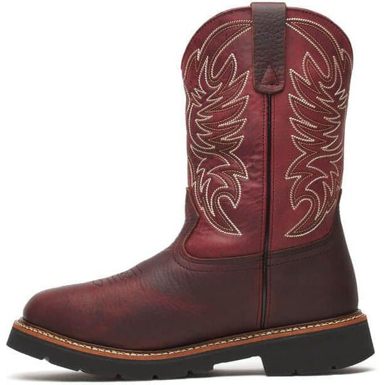 Thorogood Men's Crimson 11" Waterproof Western Work Boot - Chili - 814-4322 - Overlook Boots