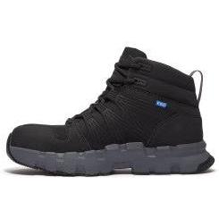Timberland PRO Men's Powertrain EV Mid SD10 Composite Toe Work Shoe - Black - TB0A63K3V96 - Overlook Boots