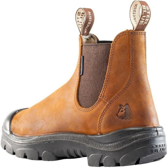 Steel Blue Men's Hobart PR Met Steel Toe MG Work Boot -Brown- 862903 - Overlook Boots