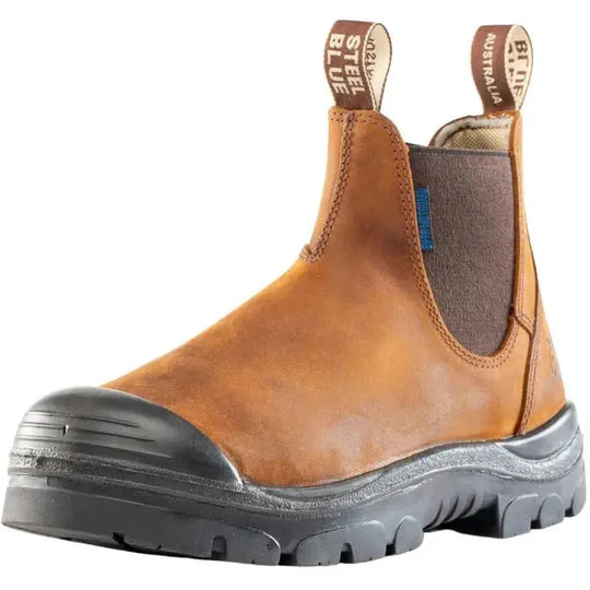 Steel Blue Men's Hobart PR Met Steel Toe MG Work Boot -Brown- 862903 - Overlook Boots