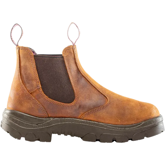 Steel Blue Women's Hobart Ladies 6" Steel Toe Water Resistant Work Boot - Brown - 812891 - Overlook Boots
