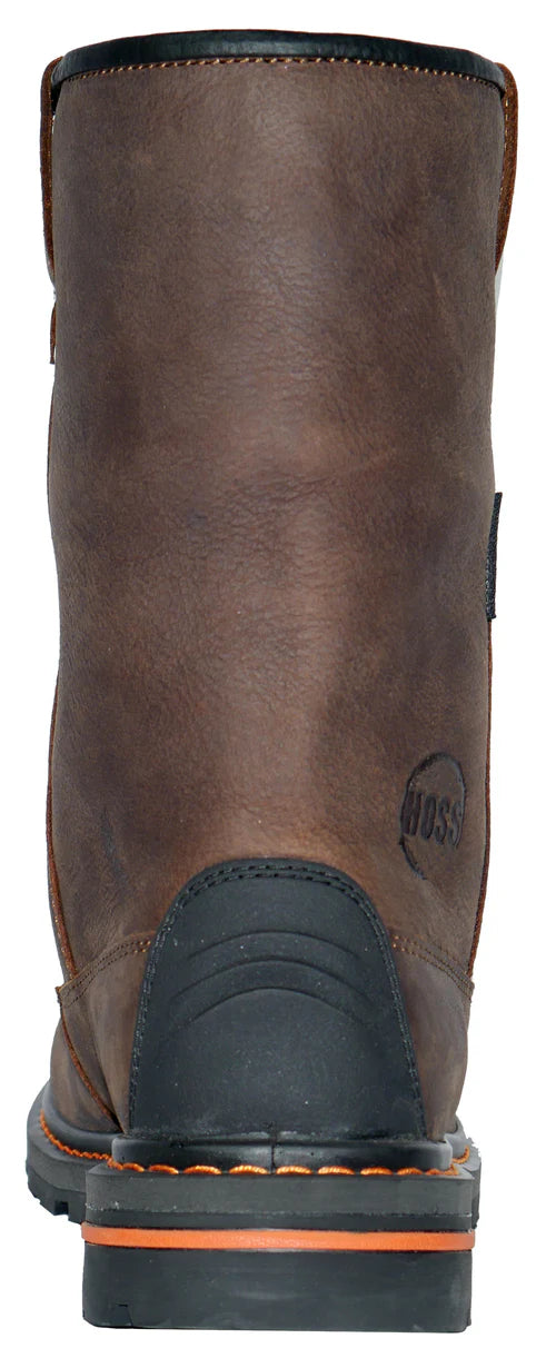 Hoss Men's Cartwright II 10" Comp Toe Waterproof Work Boot - Brown - 90215 - Overlook Boots