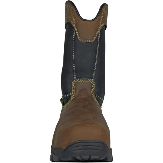 Hoss Men's Slag XRD Metguard Toe Composite Toe Waterproof Work Boot - Brown 90691  - Overlook Boots