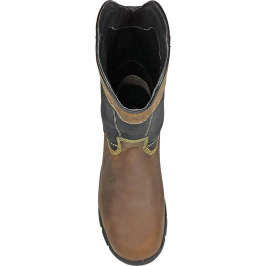 Hoss Men's Slag XRD Metguard Toe Composite Toe Waterproof Work Boot - Brown 90691  - Overlook Boots