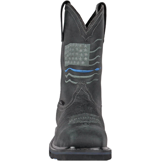 Hoss Men's Rushmore Composite Toe Waterproof Western Work Boot - Charcoal - 91065 - Overlook Boots