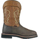 Hoss Men's Showdown Composite Toe Waterproof Moisture Wicking Western Boot - Brown 92042 - Overlook Boots