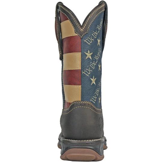 Hoss Men's We The People Composite Toe Waterproof Western Work Boot - Brown - 94021 - Overlook Boots