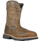 Hoss Men's Brisbee Composite Toe Waterproof Western Work Boot- Brown- 94050 7 / Medium / Brown - Overlook Boots