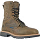 Hoss Men's Brisbee 8" Lacer Composite Toe Slip Resistant Work Boot- Brown- 94062 7 / Medium / Brown - Overlook Boots