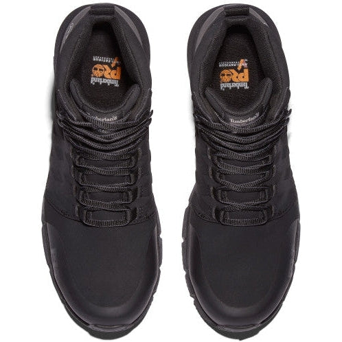 Timberland PRO Men's Radius Mid Composite Toe Work Boot - Black - TB1A28WF001 - Overlook Boots