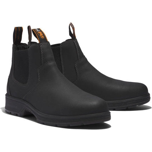 Timberland PRO Men's Nashoba Composite Toe Waterproof Chelsea Work Boot - Black - TB1A2P3R001 5 / Medium / Black - Overlook Boots