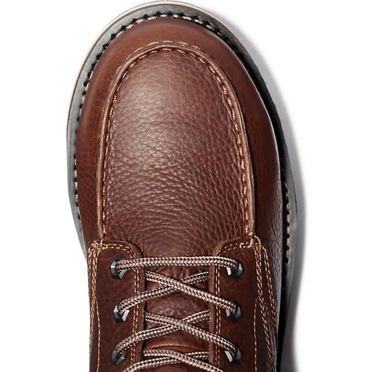 Timberland Pro Men's Gridworks 6" Alloy Toe Waterproof Work Boot - Brown - TB1A1ZVF214 - Overlook Boots