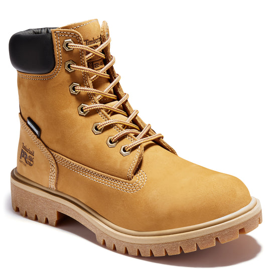 Timberland PRO Women's Direct Attach 6" Soft Toe Waterproof 200G Insulated Work Boot - Brown - TB1A2QZX231 5.5 / Medium / Brown - Overlook Boots