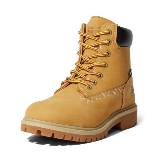 Timberland PRO Women's Direct Attach 6" Soft Toe Waterproof 200G Insulated Work Boot - Brown - TB1A2QZX231 - Overlook Boots