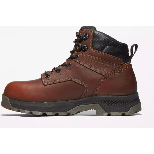 Timberland Pro Men's Titan Evolution 6" Composite Toe Waterproof Work Boot - Brown - TB1A42FY214 - Overlook Boots