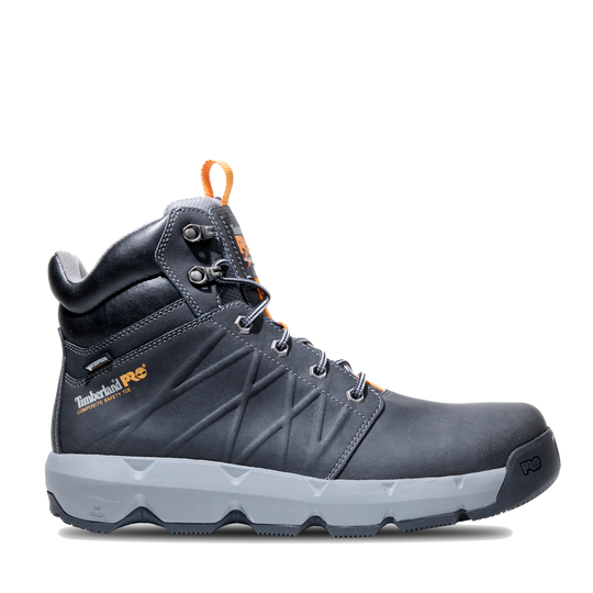 Timberland Pro Men's Morphix 6" Composite Toe Waterproof Work Boot - Black - TB0A42M8EK5 7 / Medium / Black - Overlook Boots