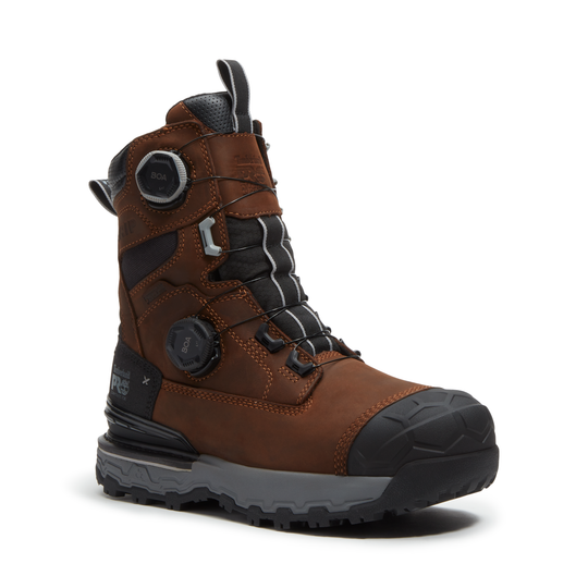 Timberland Pro BOA® Boondock Ultralight Bota de Trabajo para Hombre, 8 Pulgadas, Impermeable, Punta Compuesta - Café - TB0A5SN6EDT - Imagen 8