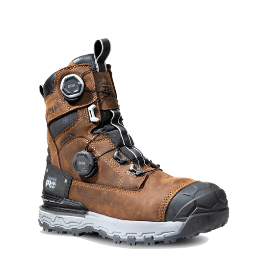 Timberland Pro BOA® Boondock Ultralight Bota de Trabajo para Hombre, 8 Pulgadas, Impermeable, Punta Compuesta - Café - TB0A5SN6EDT - Imagen 9