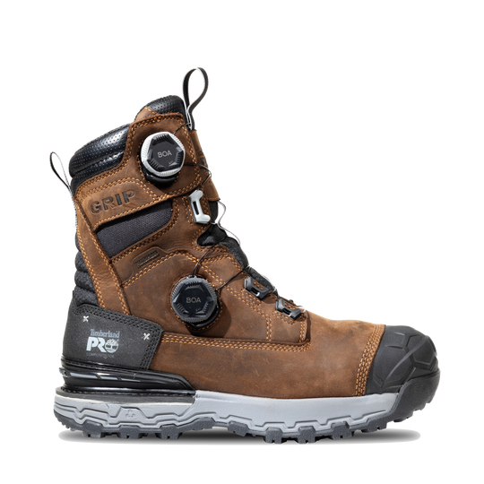 Timberland Pro BOA® Boondock Ultralight Bota de Trabajo para Hombre, 8 Pulgadas, Impermeable, Punta Compuesta - Café - TB0A5SN6EDT - Imagen 2