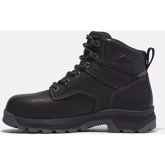 Timberland PRO Women's Titan EV 6" Composite Toe Waterproof Work Boot - Black - TB1A5WUY001 - Overlook Boots