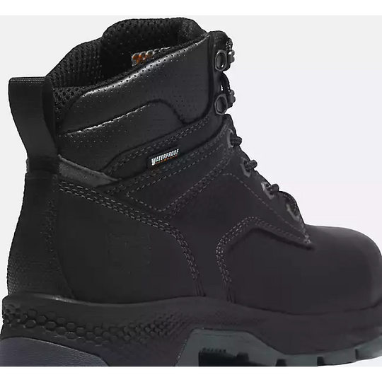Timberland PRO Women's Titan EV 6" Composite Toe Waterproof Work Boot - Black - TB1A5WUY001 - Overlook Boots