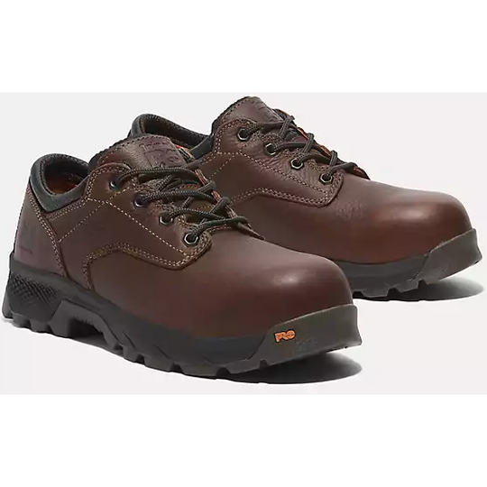Timberland PRO Men's Titan EV Oxford Composite Toe Work Shoe - Teak - TB0A5XXB214 7 / Medium / Brown - Overlook Boots