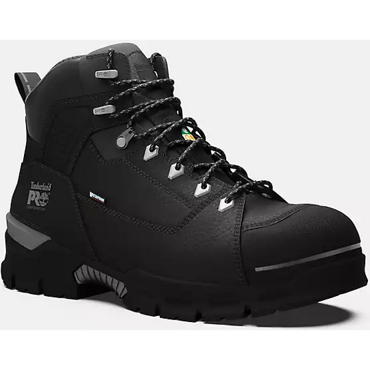 Timberland Pro Men's Endurance Evolution 6" Composite Toe Waterproof Work Boot -Black- TB0A5YYF001 - Overlook Boots