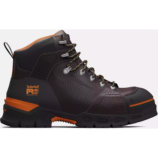Timberland PRO Men's Endurance EV Composite Toe Waterproof Work Boot - Brown - TB0A5YZY214 - Overlook Boots