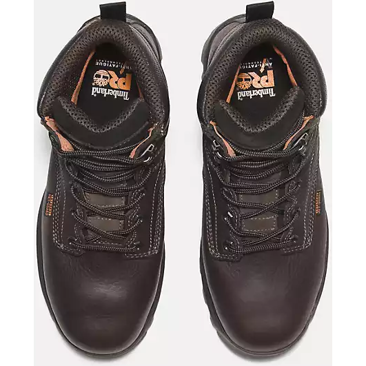 Timberland Pro Men's Titan Ev 6" Composite Toe Work Boot -Brown- TB0A5ZV7214 - Overlook Boots