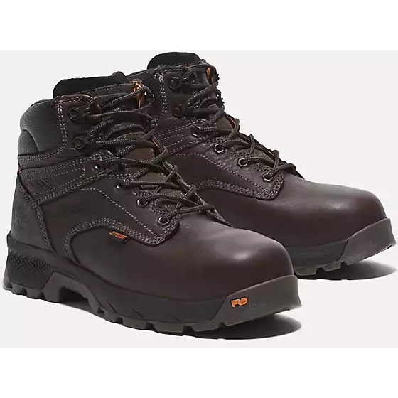 Timberland Pro Men's Titan Ev 6" Composite Toe Work Boot -Brown- TB0A5ZV7214 - Overlook Boots