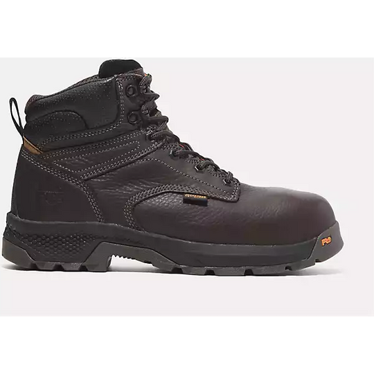 Timberland Pro Men's Titan Ev 6" Composite Toe Work Boot -Brown- TB0A5ZV7214 3.5 / Medium / Brown - Overlook Boots