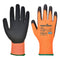 Portwest Vis-Tex Cut Resistant Glove - Orange - 12 PACK - A625 Medium / Orange - Overlook Boots