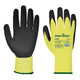 Portwest Vis-Tex Cut Resistant Glove - Yellow -12 PACK - A625 Medium / Yellow - Overlook Boots