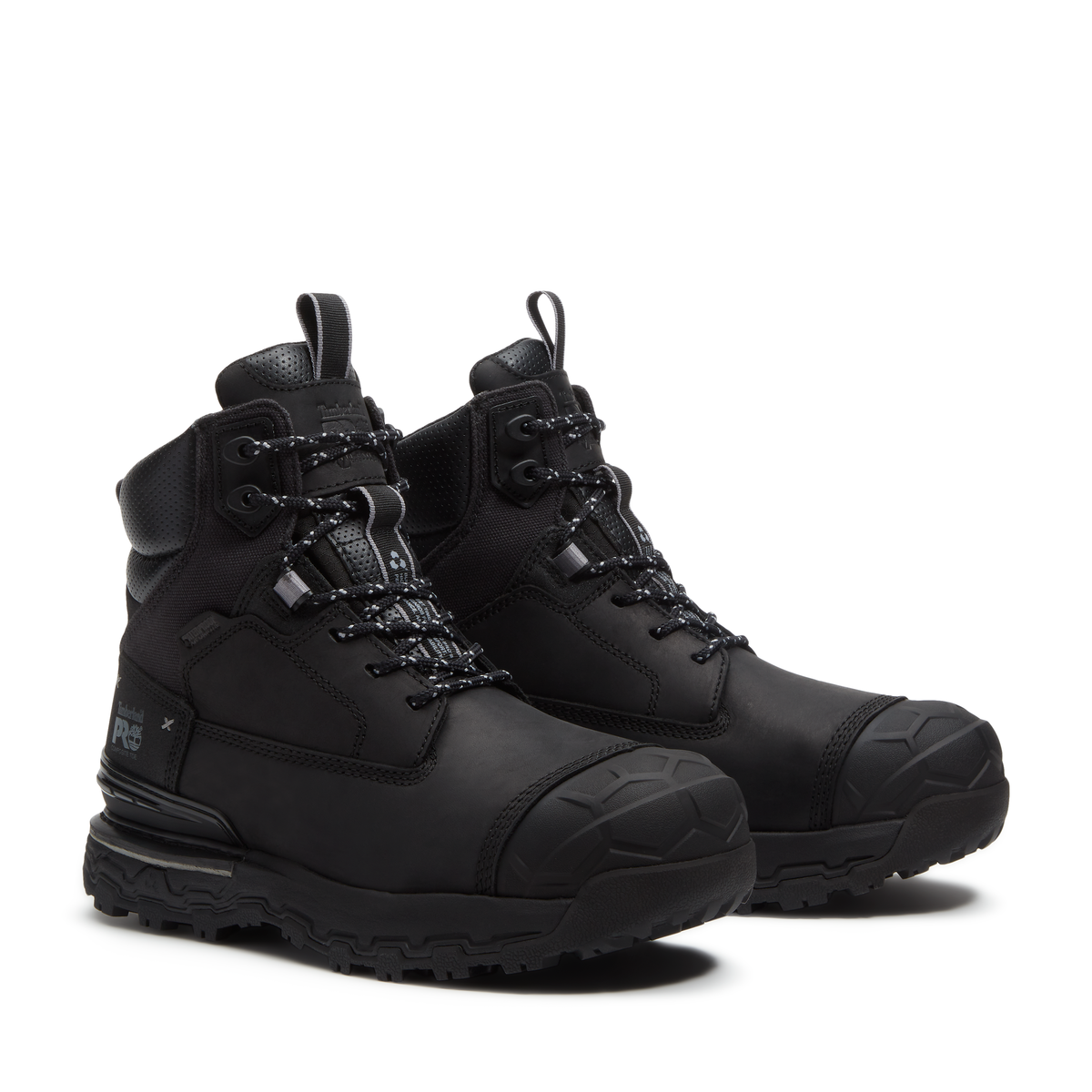 Timberland Pro Men's Boondock Ultralight 6" Comp Toe WP Work Boot - Black - TB0A63FYW02 - Overlook Boots