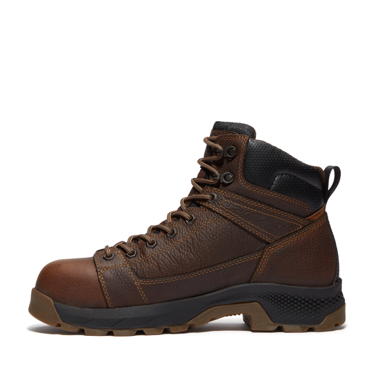 Timberland PRO Men's TiTAN EV Composite Toe Waterproof Work Boot - Brown - TB0A63JFW01 - Overlook Boots