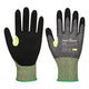 Portwest CS Cut E15 Nitrile Glove A5 - Gray/Black - 12 Pack - A650 X-Small / Grey - Overlook Boots