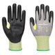 Portwest CS Cut E15 PU Glove A5 - Gray/Black - 12 Pack - A651 X-Small / Grey - Overlook Boots