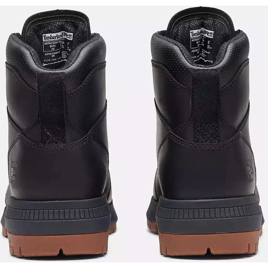 Timberland PRO Men's Montauk 6" Steel Toe Work Boot - Black - TB0A66D3EMW - Overlook Boots